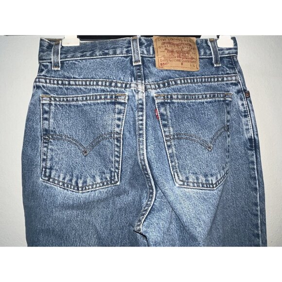 Levis 550 Relaxed Fit Jean Women 8 28X28 Tapered 5 Pocket Cotton USA - Picture 6 of 8